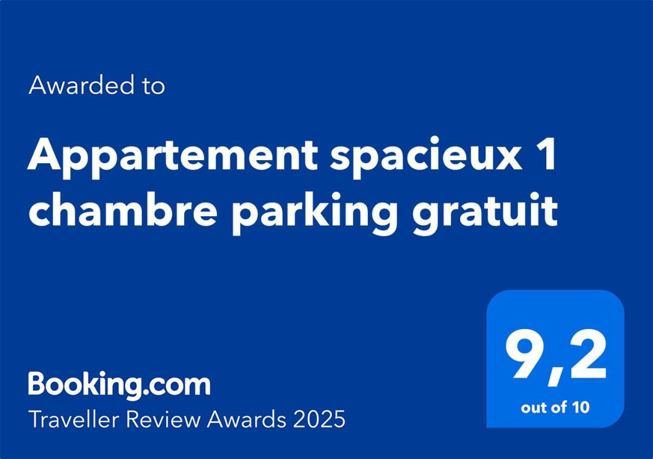 Appartement Spacieux 1 Chambre Parking Gratuit Valence  Esterno foto